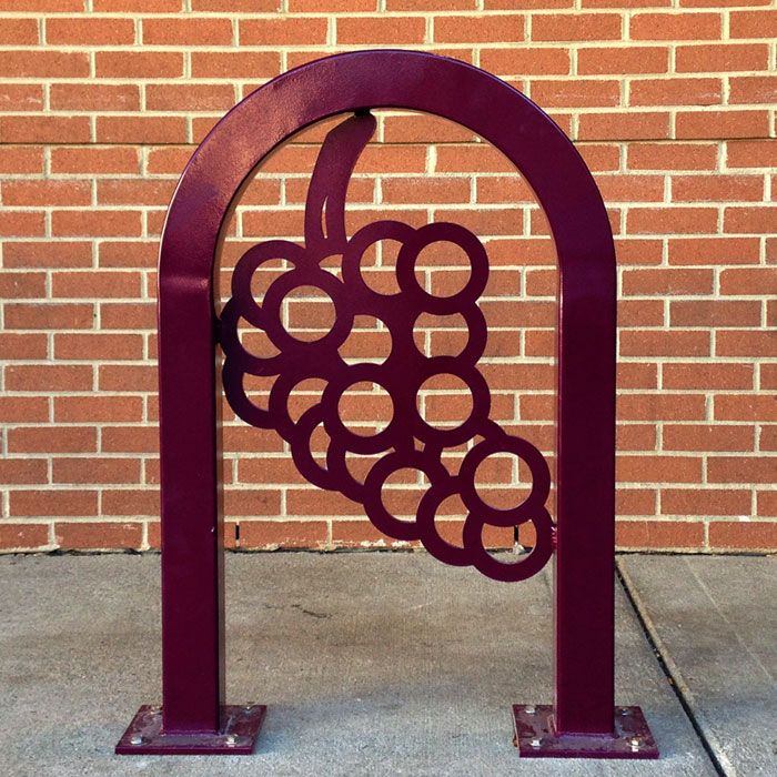 Fresh Fruit: bike rack design