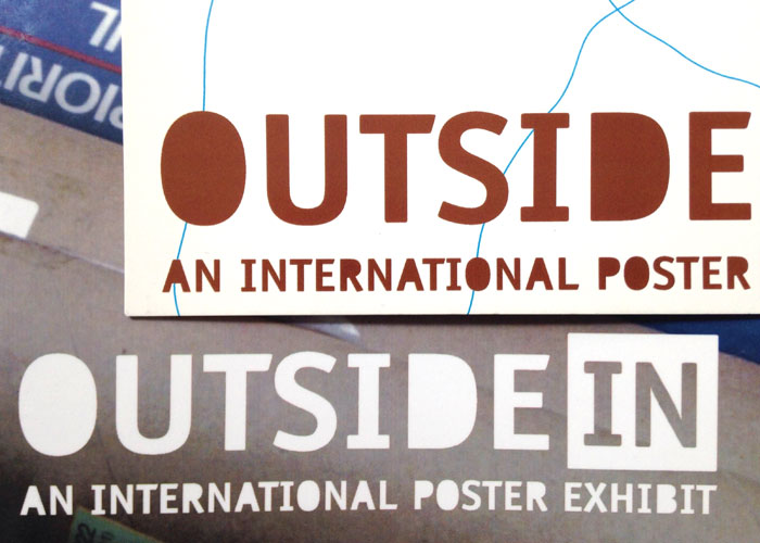 Outside In exhibition curation and catalog design